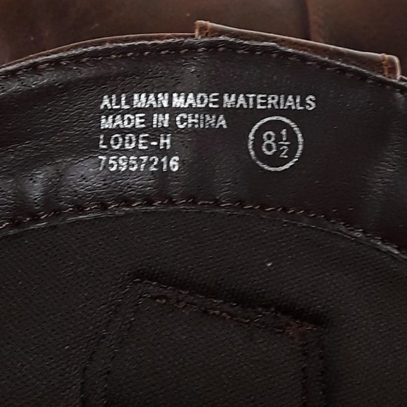 Brown Kneehigh Slouch Boots- Womens Sz 8.5 - Picture 5 of 5